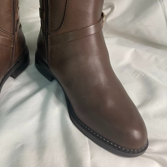 Franco Sarto Women’s Footware Hadley leather Close Toe Over Knee - Picture 4 of 6